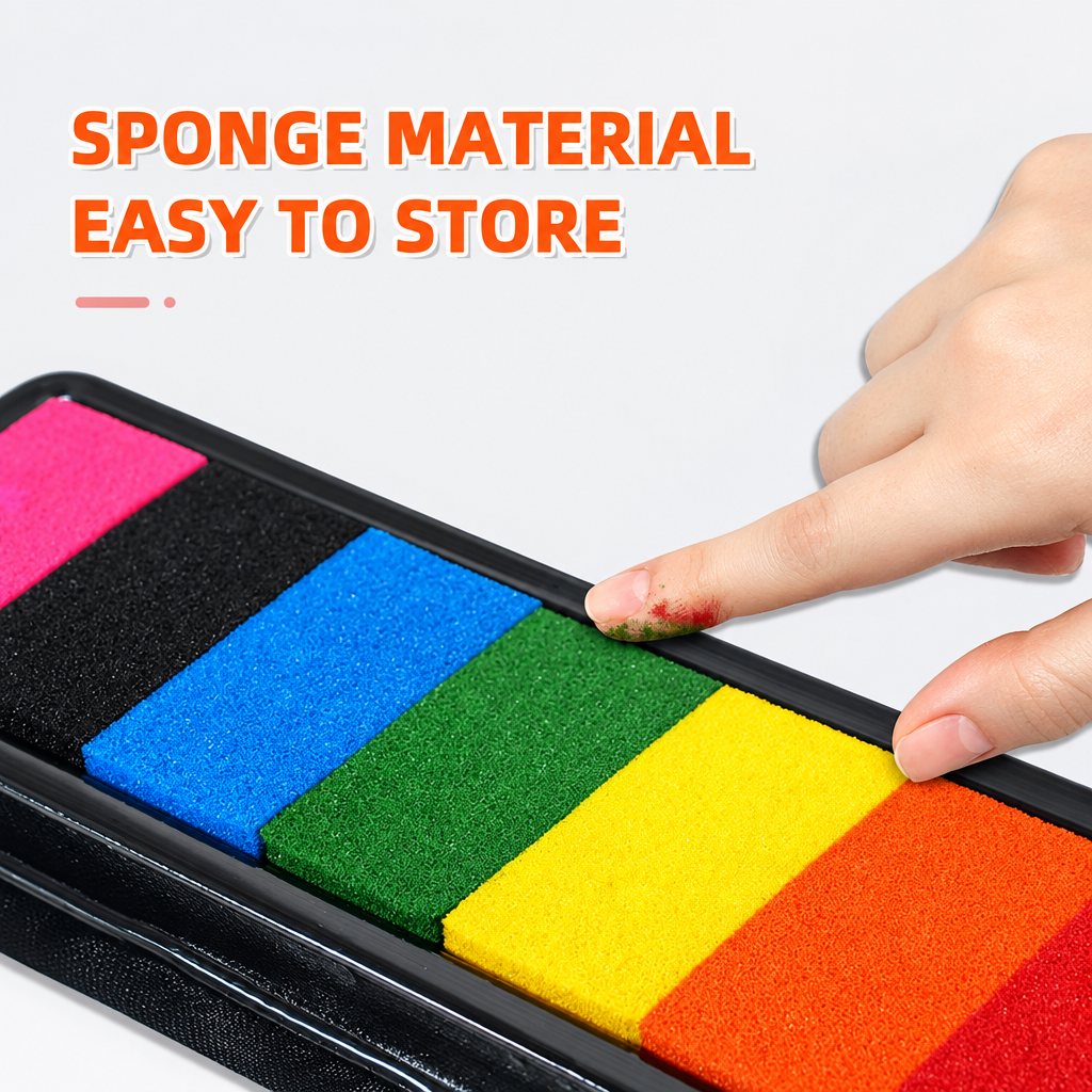 FingerArt – Créatif et coloré – Livre de peinture au doigt pour enfants