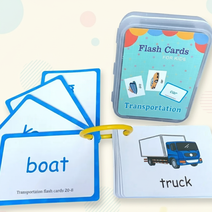 SmartyCards – Joyeux et riche en vocabulaire – Cartes éducatives (anglais)