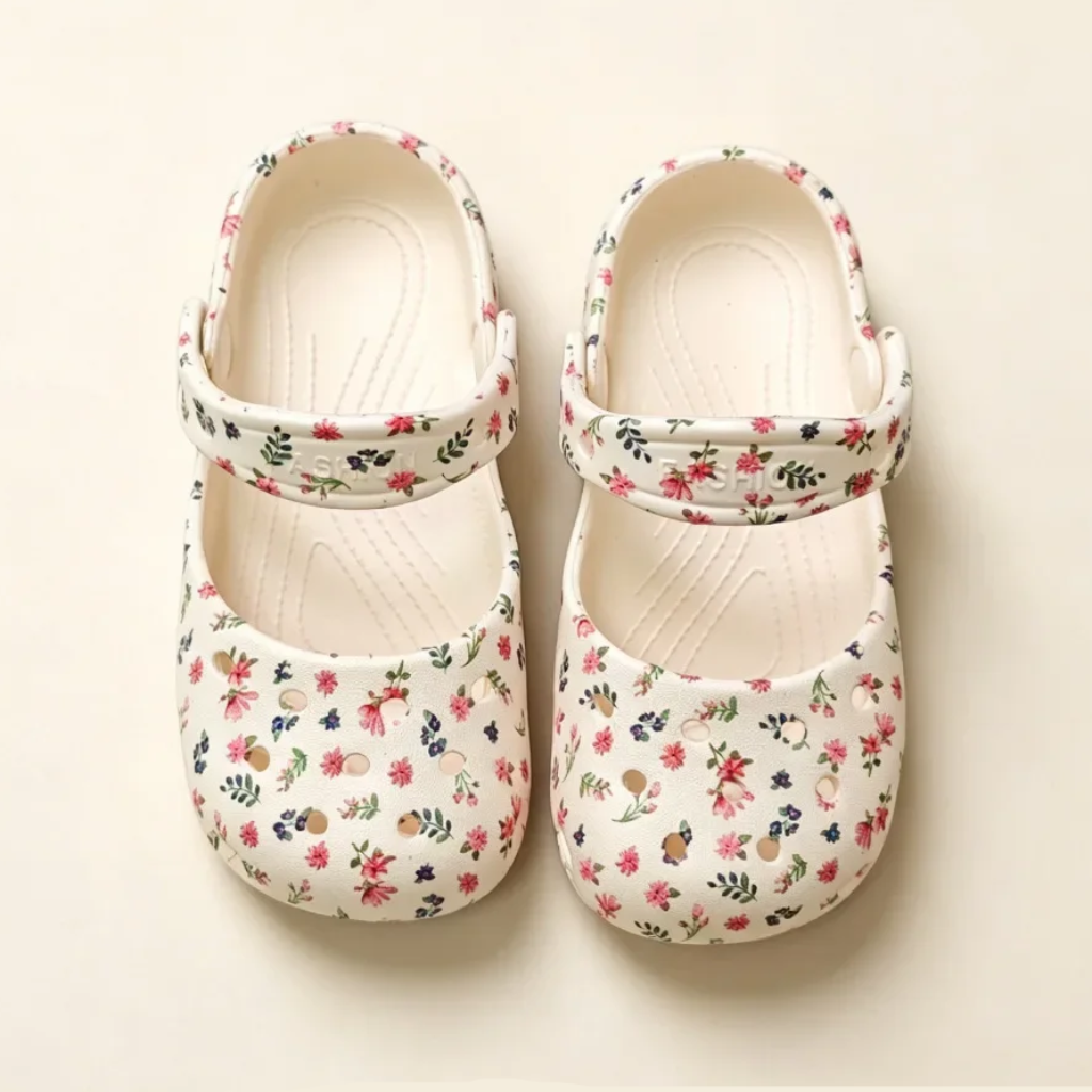 FlowerFeet – Élégantes et confortables – Sandales à fleurs