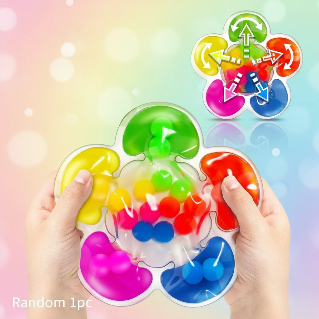 Squishy Bead Maze – Sensorial et relaxant – Jouets anti-stress