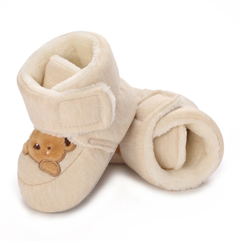 TinyBoots – Chaleureuses et confortables – Chaussures en peluche pour bébés pour l'hiver