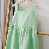 Thumbnail for BloomGrace – Mignonne et confortable – Robe pour enfant avec nœud et bretelles réglables