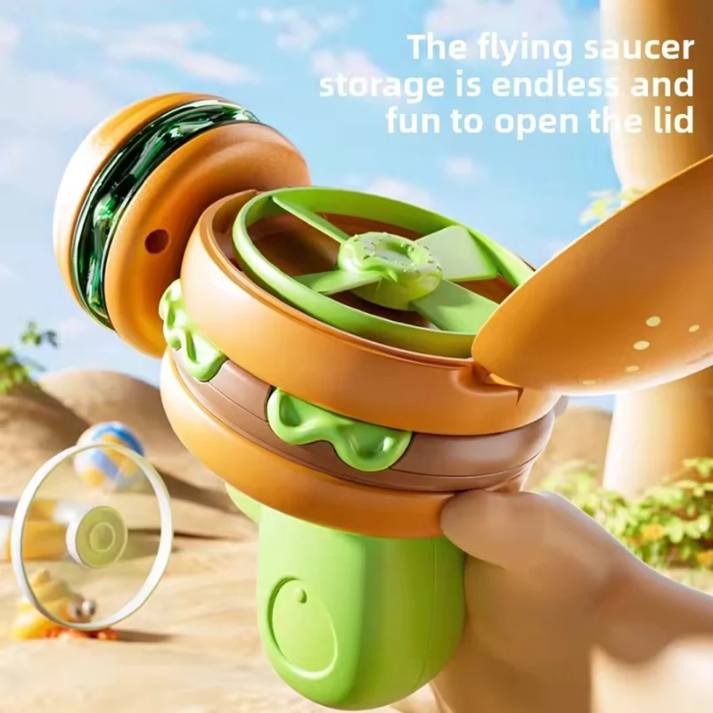 Flying Disk Toy – Créativité et mouvement – Gyro Gun