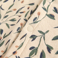 Thumbnail for FloraCozy – Doux et chaud – Combinaison d'hiver pour bébé fille à motifs floraux