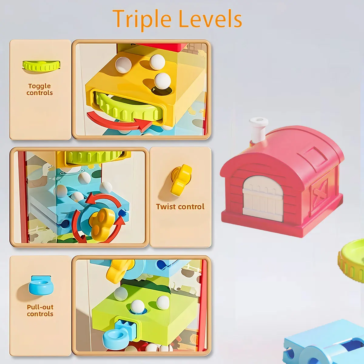 SkillRush – Stimulant et éducatif – Jeu Montessori d'équilibre et d'agilité