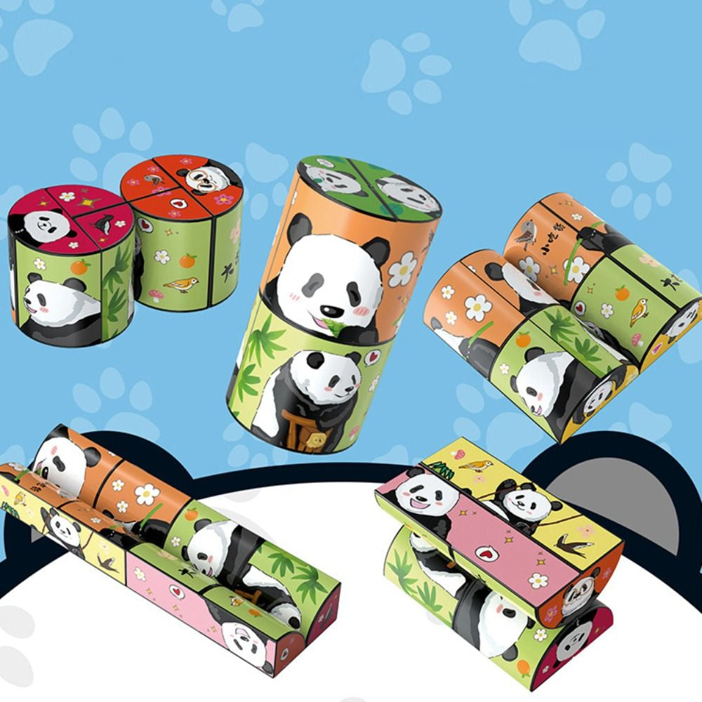 Panda Puzzle™ - Amusement éducatif - Cube puzzle