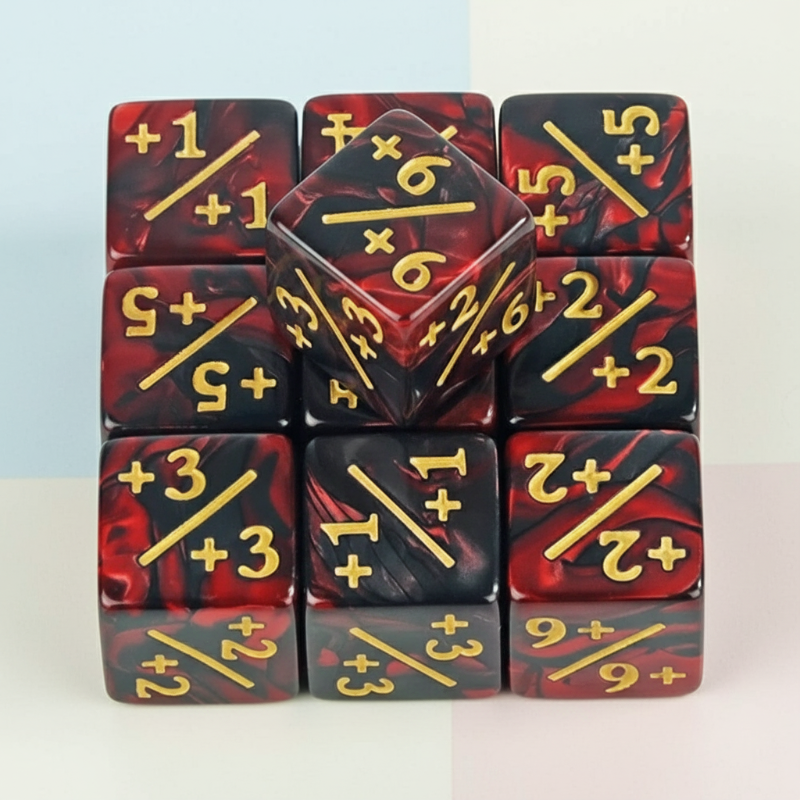 RollSmart – Ludique et éducatif – Dés D6 pour jeux de cartes
