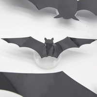Thumbnail for SpookyGlow – Effrayant et plein d'ambiance – Décoration murale LED « chauve-souris d'Halloween »