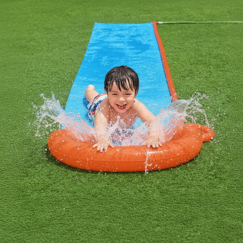 SlideMaster – Rafraîchissement et jeux aquatiques – Tapis de jeu d'extérieur