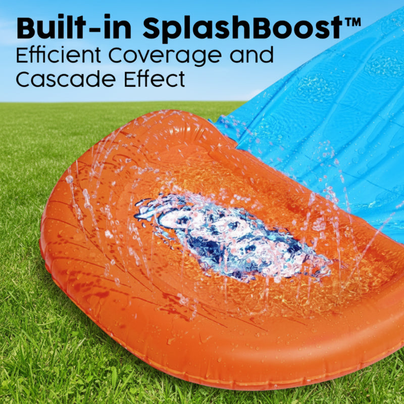 SlideMaster – Rafraîchissement et jeux aquatiques – Tapis de jeu d'extérieur