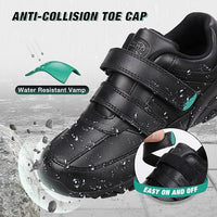 Thumbnail for MonoWalk – Légères et durables – Baskets en cuir avec velcro