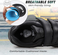 Thumbnail for MonoWalk – Légères et durables – Baskets en cuir avec velcro