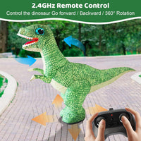 Thumbnail for MegaDino – Aventure et interactivité – Dinosaure gonflable télécommandé