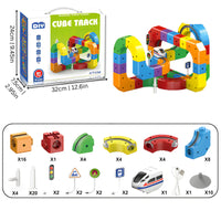 Thumbnail for DIY Cube Track – Créatif & Actif – Circuit de train créatif à monter soi-même