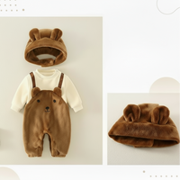 Thumbnail for MiniSnow – Confortable et protecteur – Combinaison et bonnet en peluche