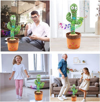 Thumbnail for Happy Cactus™ - Jouet qui réagit aux sons - Cactus dansant