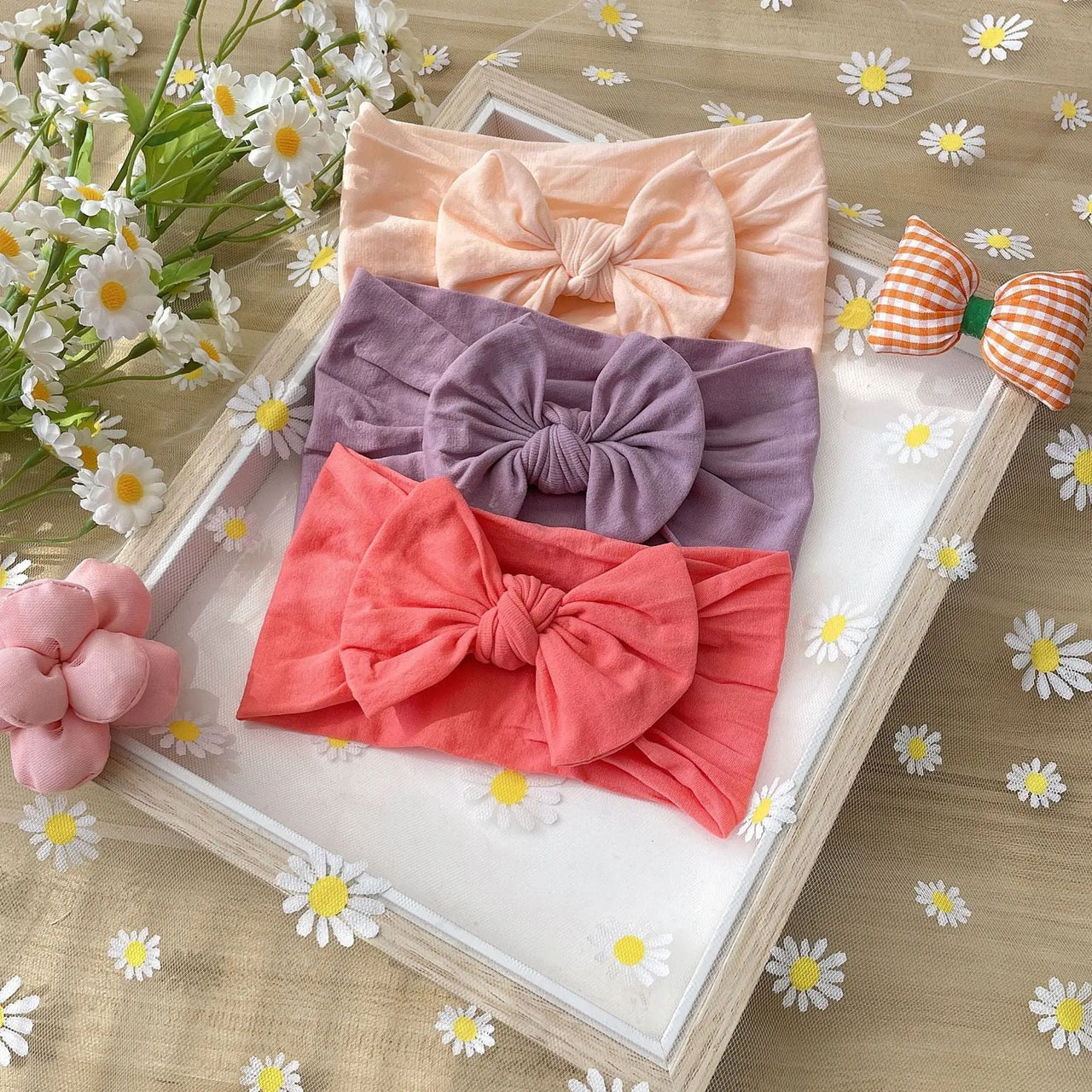 Mini Fashion – Moderne et doux – Bandeaux à nœuds pour enfants