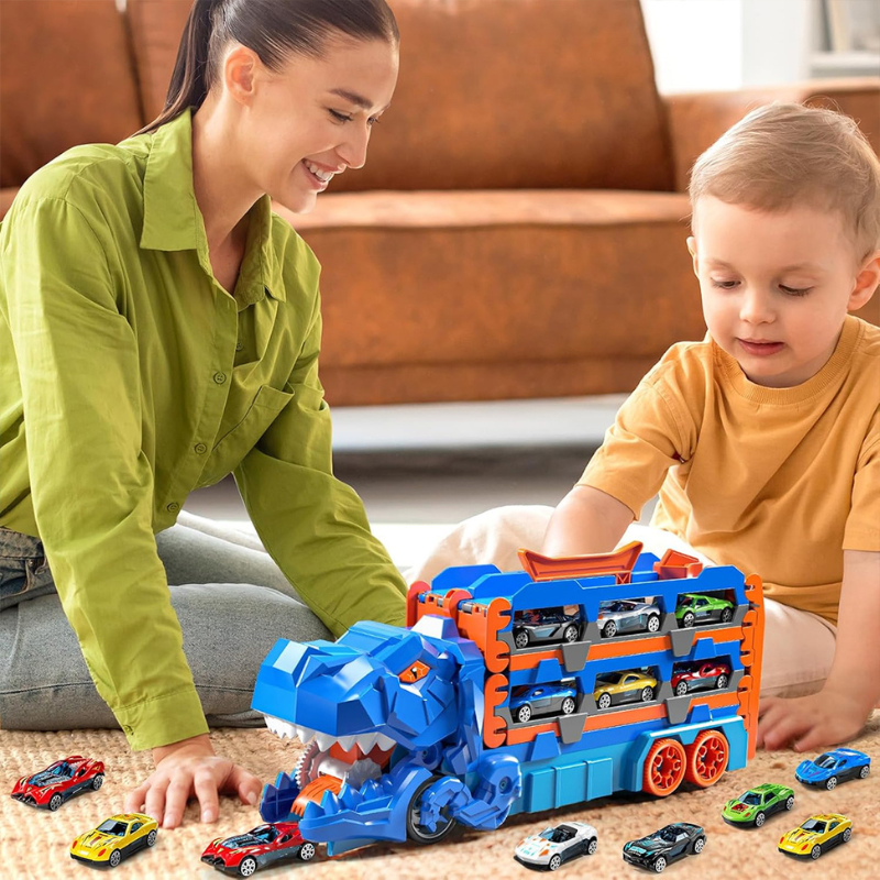 JurassicTruck – Robuste et amusant – Chariot de transport pliable Dino