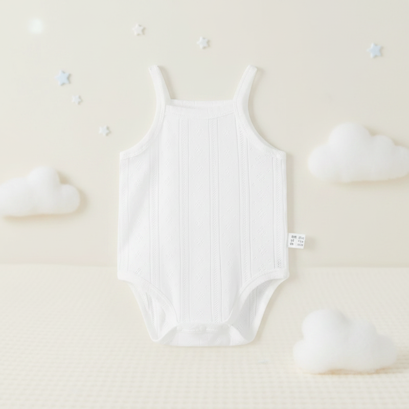 Summer Bodysuit – Léger et confortable – Body tricoté pour bébé