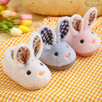 Thumbnail for BunnyToes – Douces et chaudes – Chaussons en peluche en forme de lapin