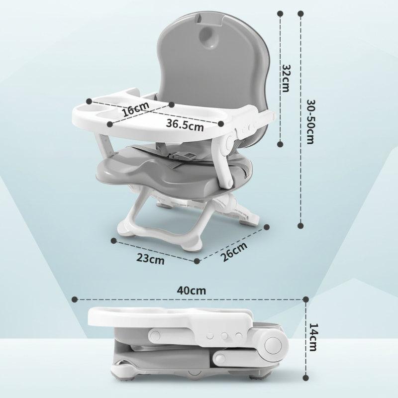 LittleCare – Compacte et facile à utiliser – Chaise haute pour enfants