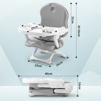 Thumbnail for LittleCare – Compacte et facile à utiliser – Chaise haute pour enfants