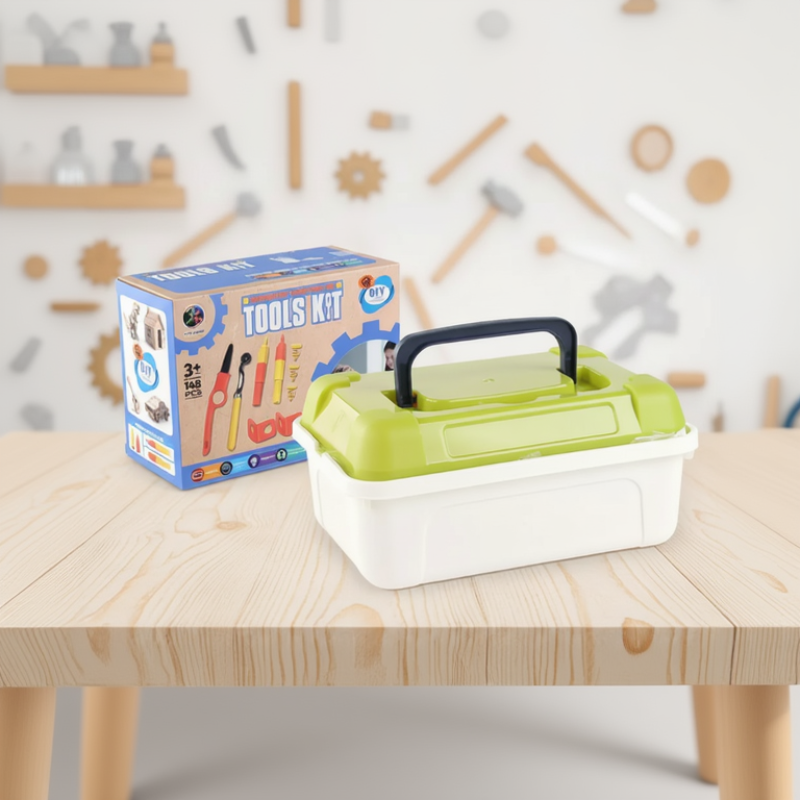 ToolMaster – Le kit d'outils idéal pour les amateurs de bricolage en carton – Kit d'outils pour enfants