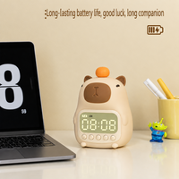 Thumbnail for CappyClock – Mignon et polyvalent – Réveil numérique pour enfants avec veilleuse