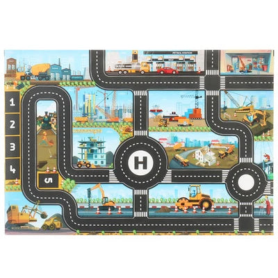 Car Adventure Magic City Playmat™ - Tapis de Jeu Ville et Circulation !