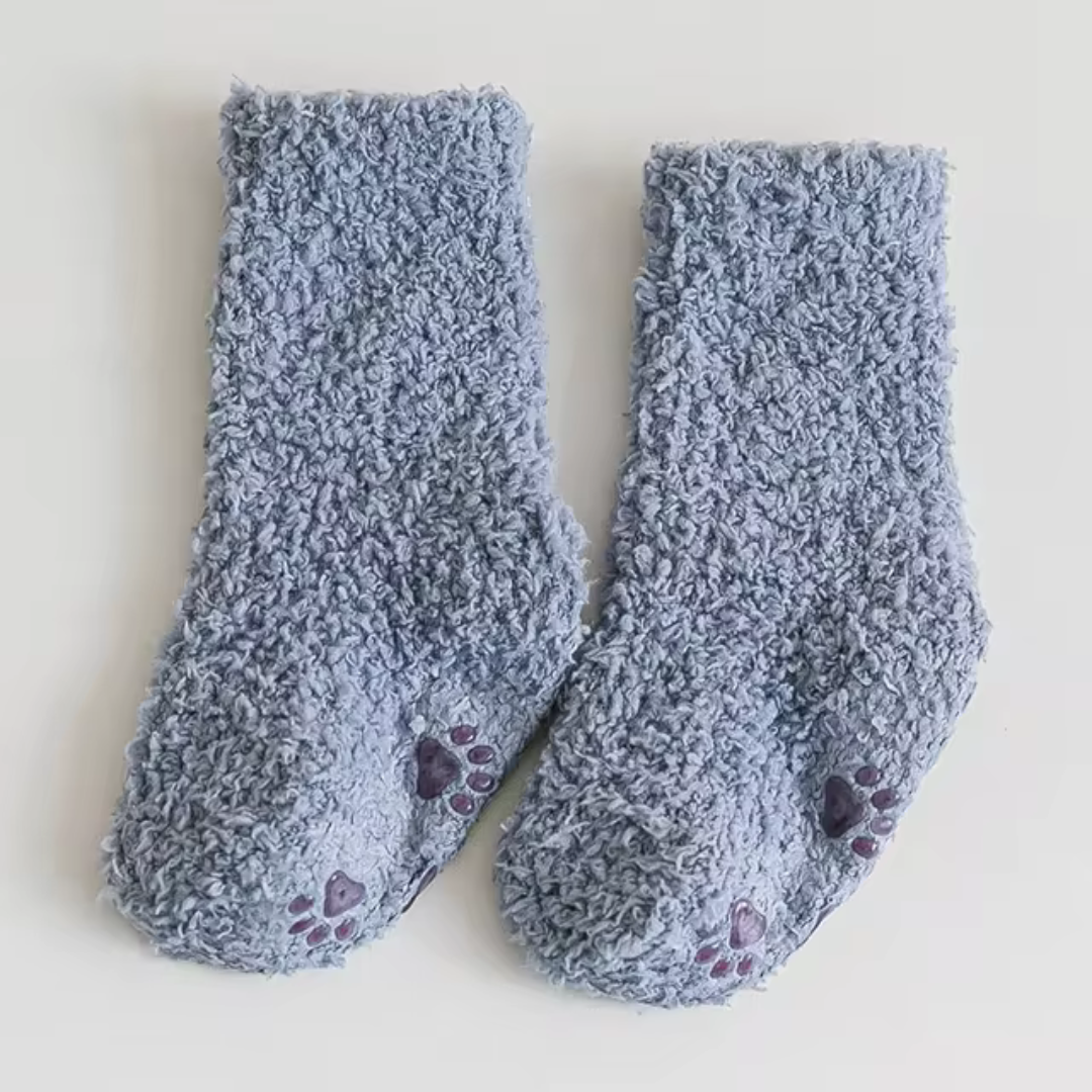 CozySteps – Extra chaudes et douces – Chaussettes chaudes en polaire pour enfants