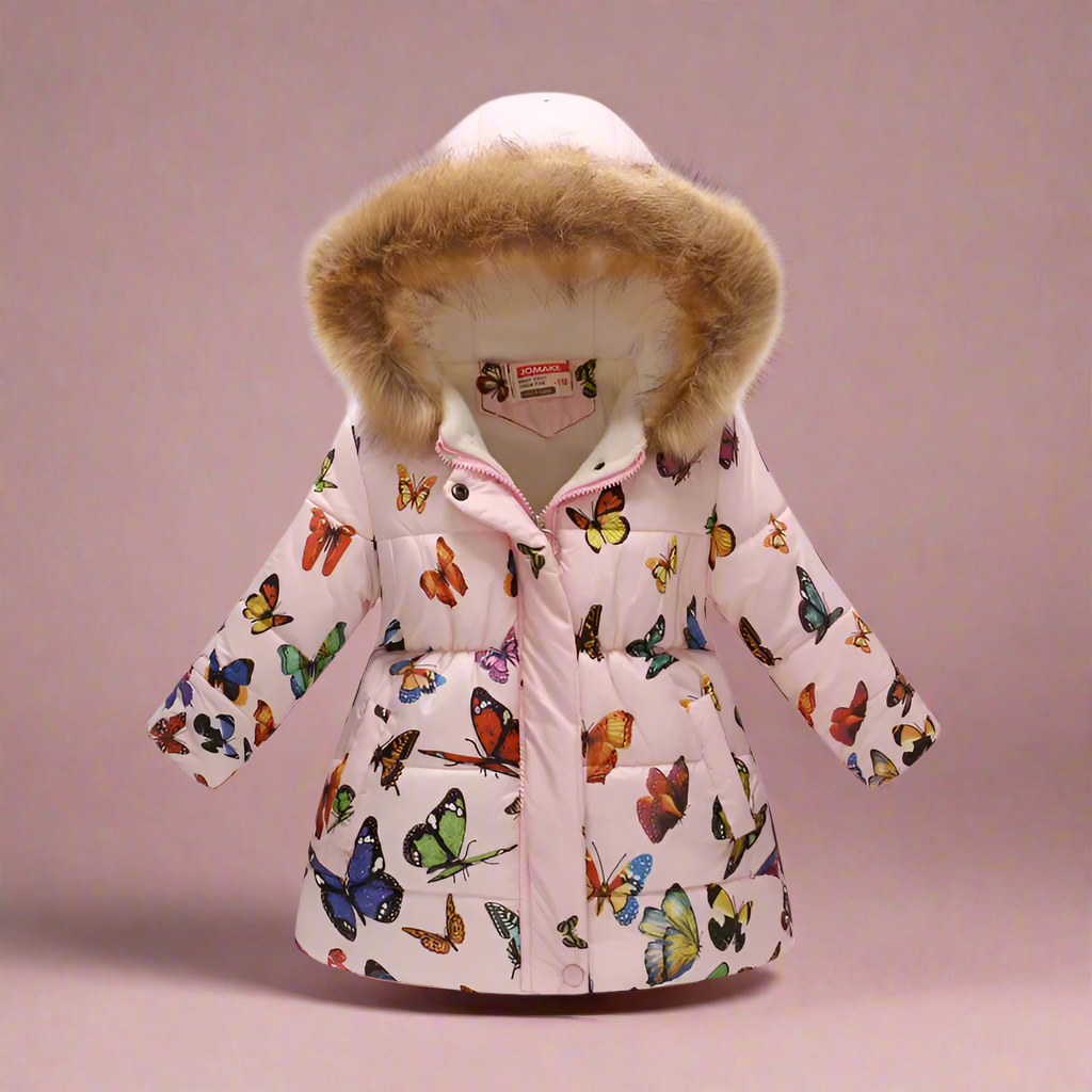 CozyTrend – Élégant et confortable – Manteau d'hiver matelassé pour filles