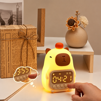 Thumbnail for CappyClock – Mignon et polyvalent – Réveil numérique pour enfants avec veilleuse