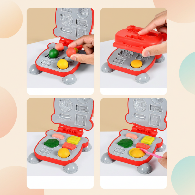 PlayDough Fun – Ludique et créatif – Kit de pâte à modeler DIY