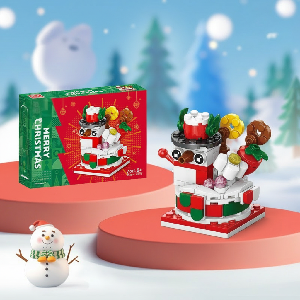 WinterBlocks – Noël & Fun – Jouets de construction sur le thème de Noël