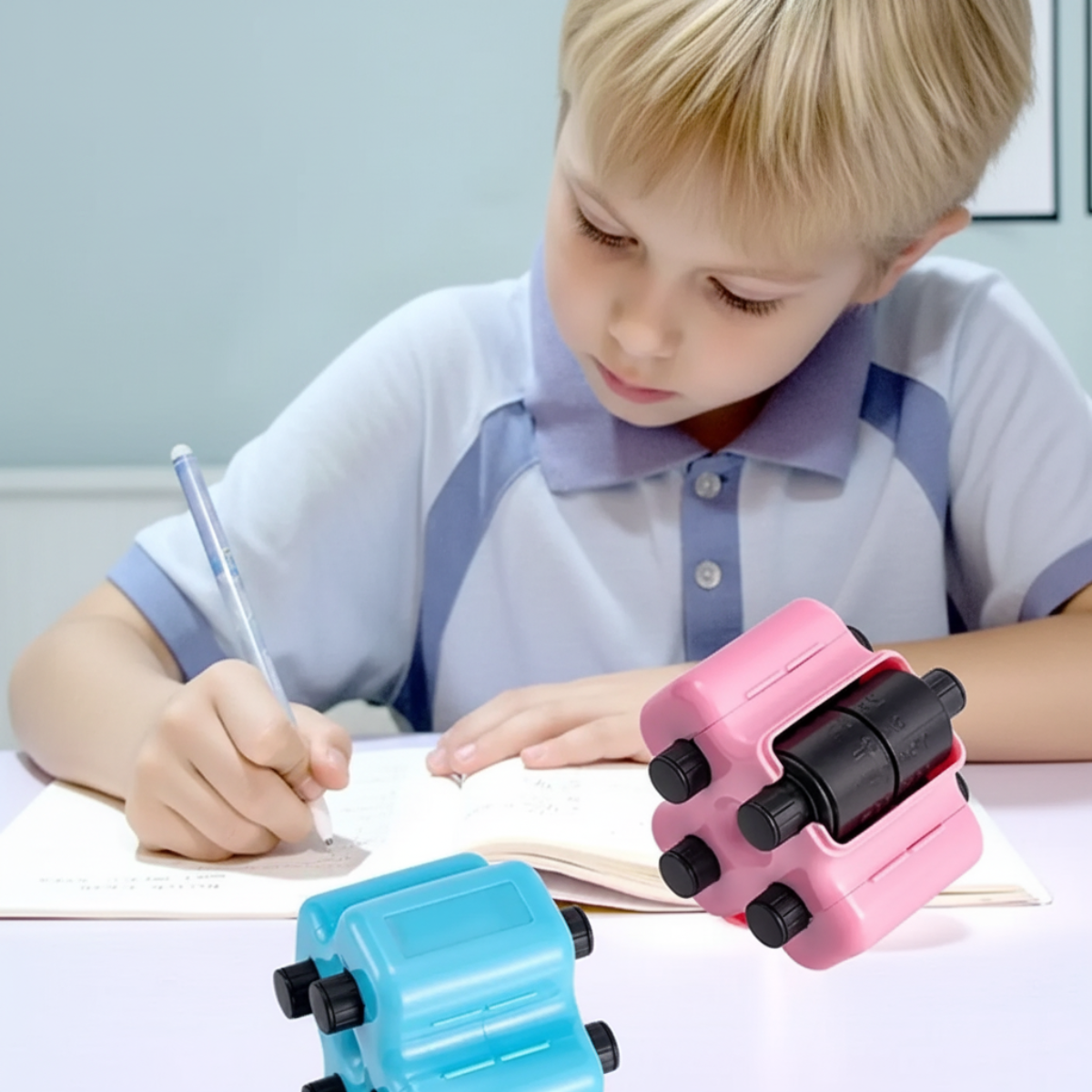 MathRoll – Entraînement et préparation à l'école – Kit de rouleaux de calcul 4 en 1