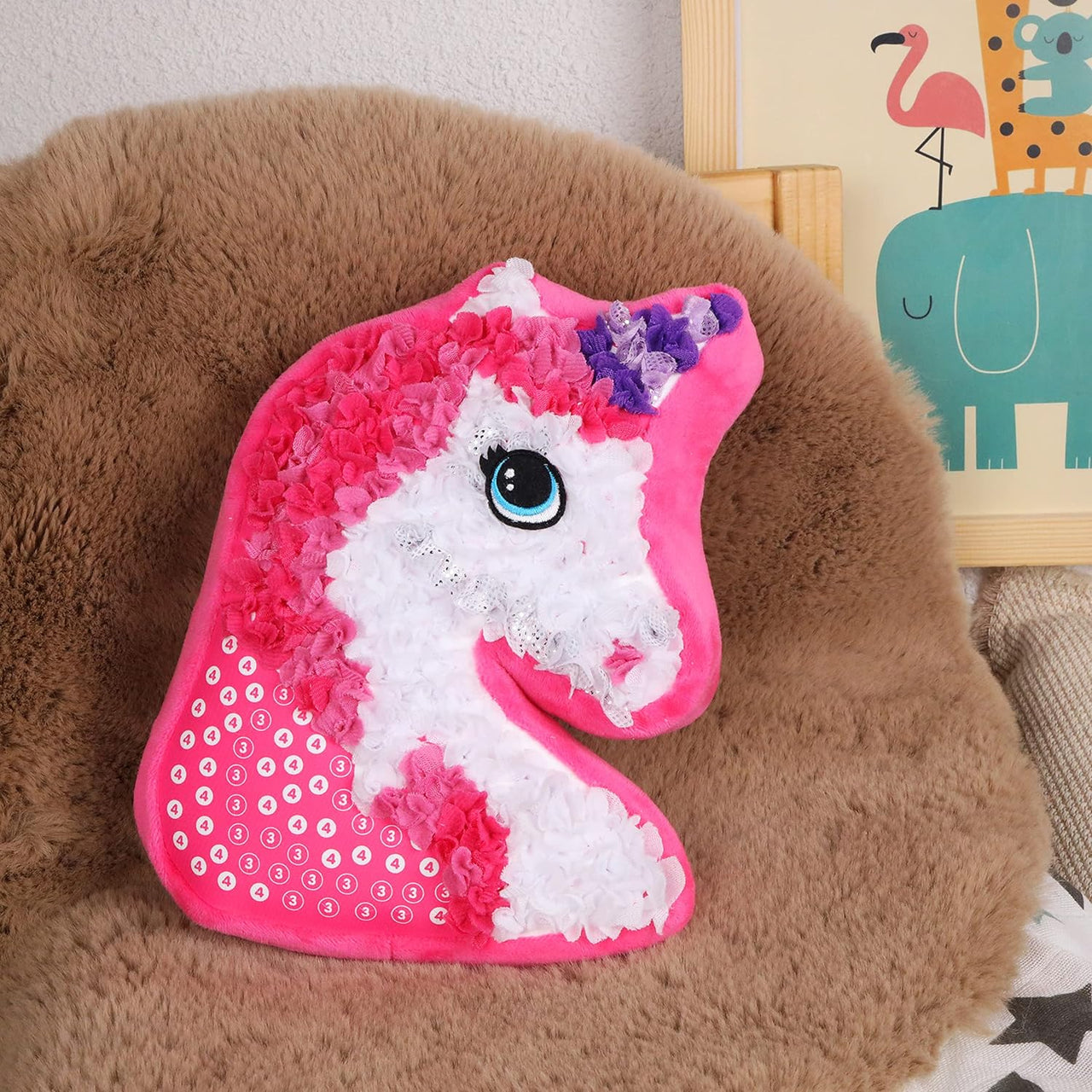 DIY Pillow™ - Amusement moelleux - Oreiller licorne doux