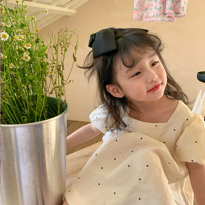 LittleTwinkle – Douce et confortable – Robe pour enfant à doubles nœuds