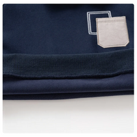 Thumbnail for CoolJunior – Chaleureux et élégant – Pull pour garçon avec col en denim