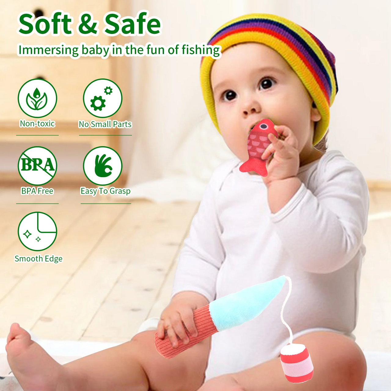 LittleFisher – Éducatif et interactif – Jeu de pêche Montessori