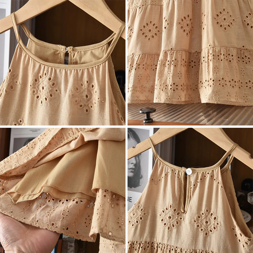 BohoBelle – Élégante et confortable – Robe avec détails brodés