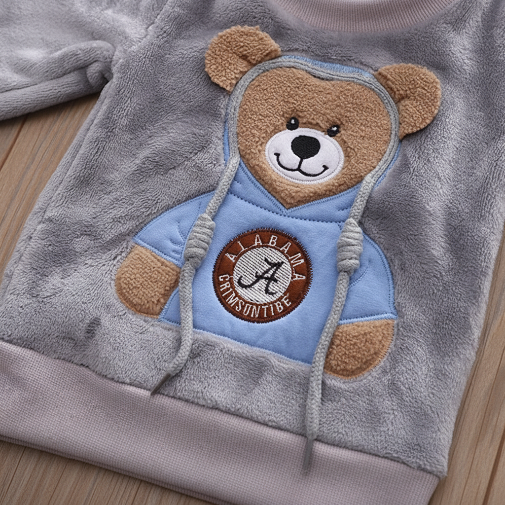 CozyBear – Chaud et doux – Survêtement pour enfant avec motif d'ours