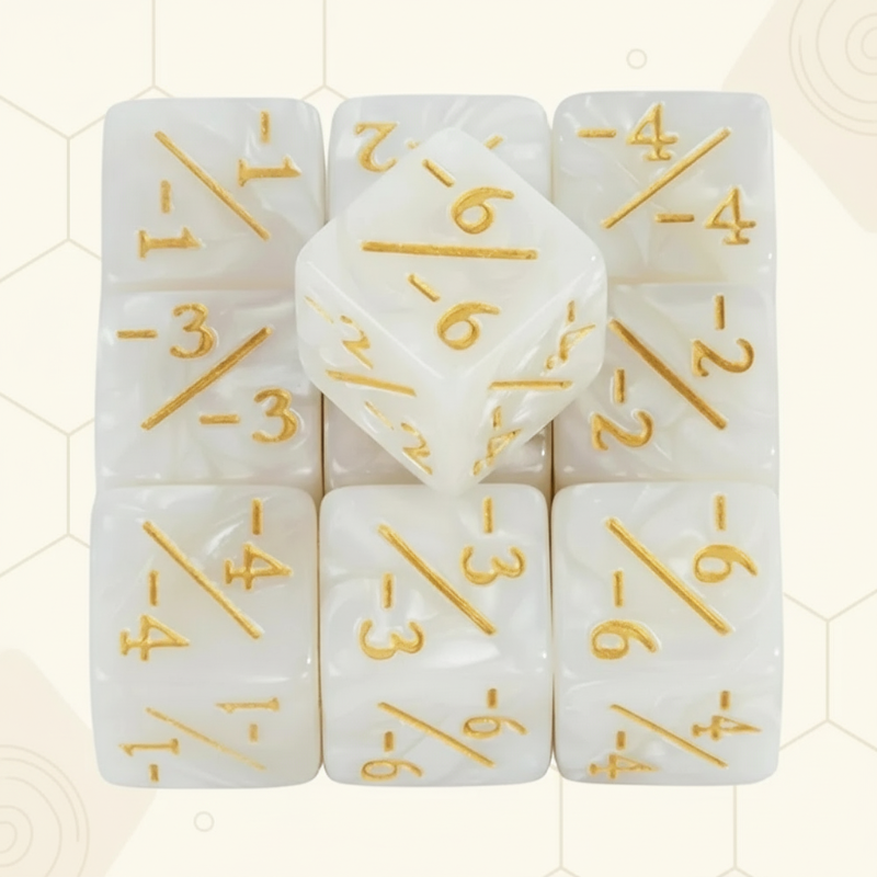 RollSmart – Ludique et éducatif – Dés D6 pour jeux de cartes