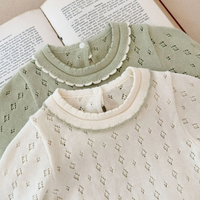 Thumbnail for MiniBelle – Élégante et douce – Robe de bébé tricotée avec volants