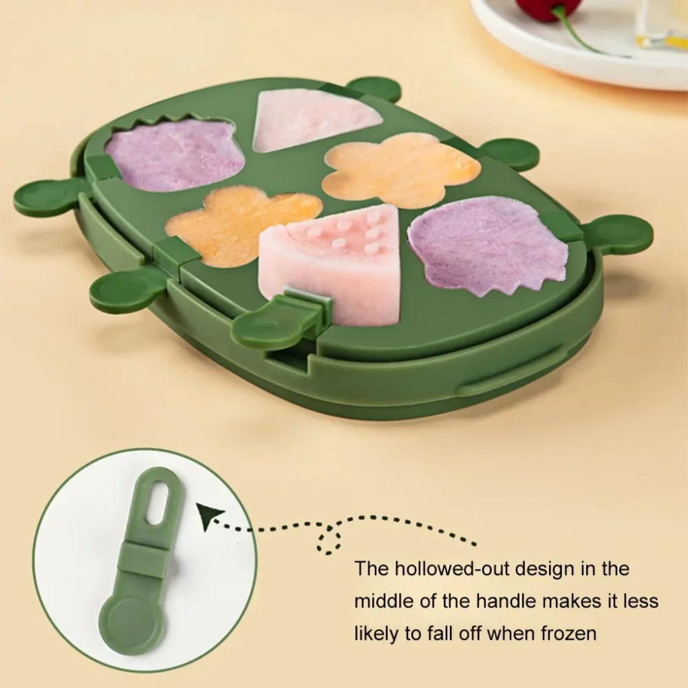 LollyFun – Créatif et pratique – Moule à glaces en silicone avec boîte de conservation