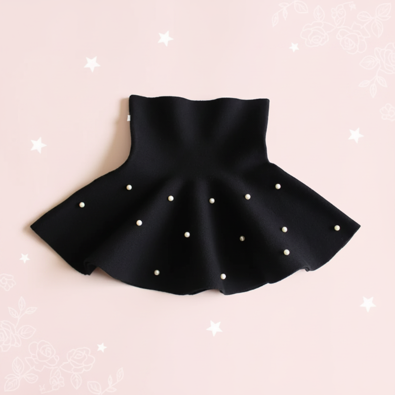 Girls Knitted Skirt – Confort et style – Jupe pour enfant