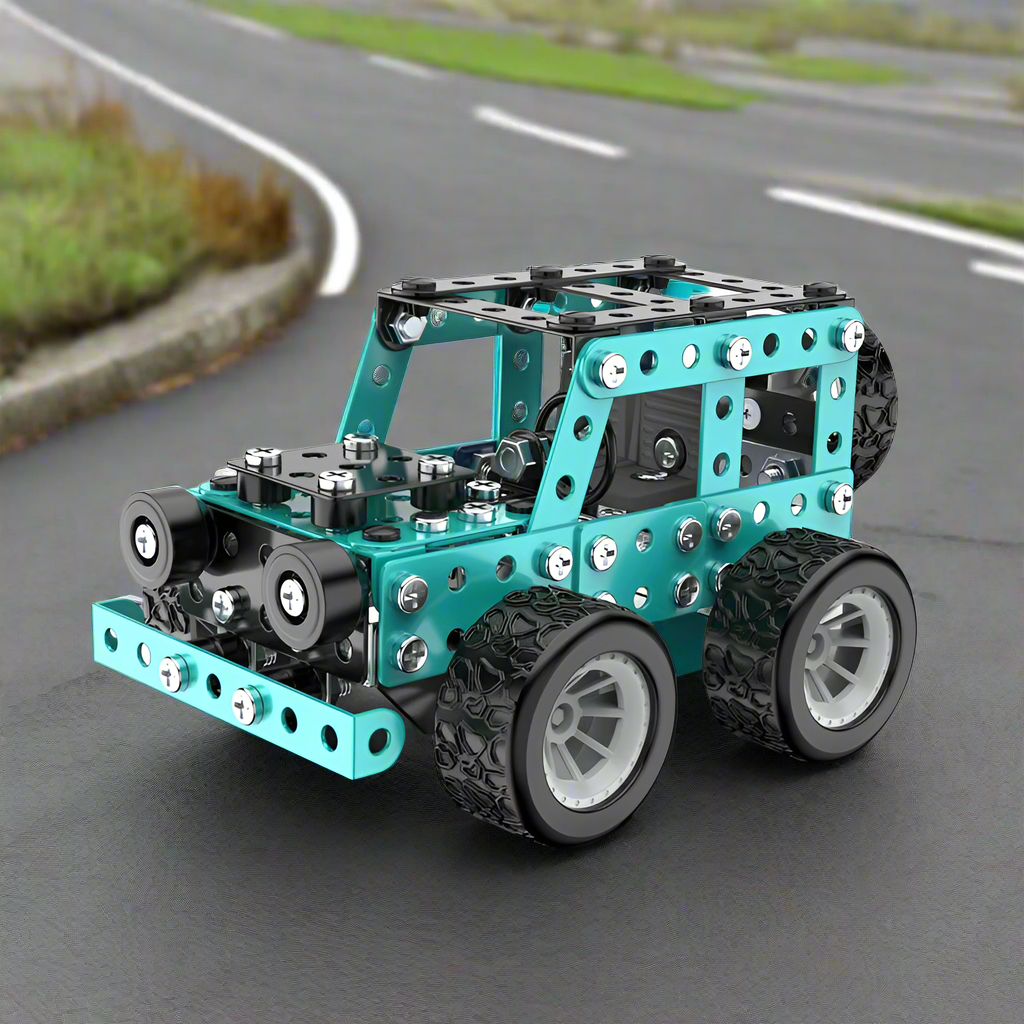 MetalBuild – Robuste et éducatif – Set de construction de véhicules