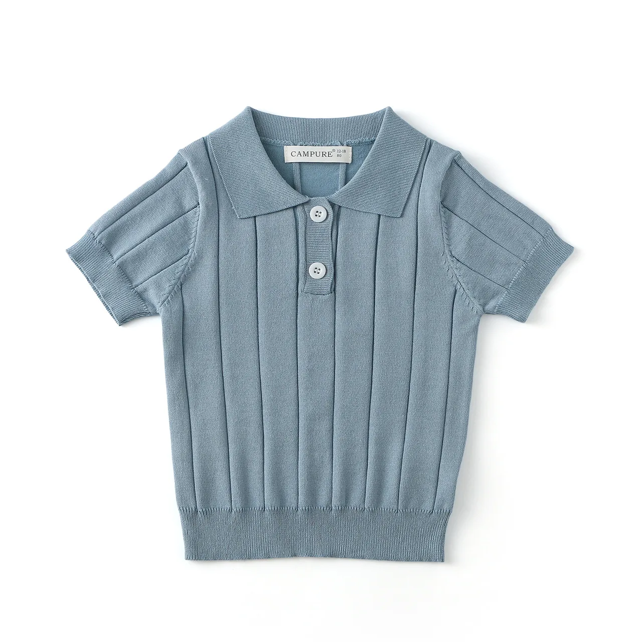 MiniLuxe – Élégant et confortable – Polo en tissu tricoté