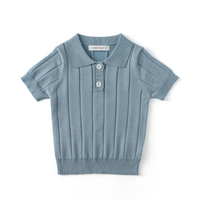 Thumbnail for MiniLuxe – Élégant et confortable – Polo en tissu tricoté