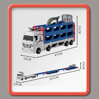 Thumbnail for CarHauler – Ludique et aventureux – Kit de jeu « Transporteur de voitures » avec des voitures de course