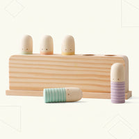 Thumbnail for Color Spring – Jouer et se développer – Jouets sensoriels en bois pour bébés